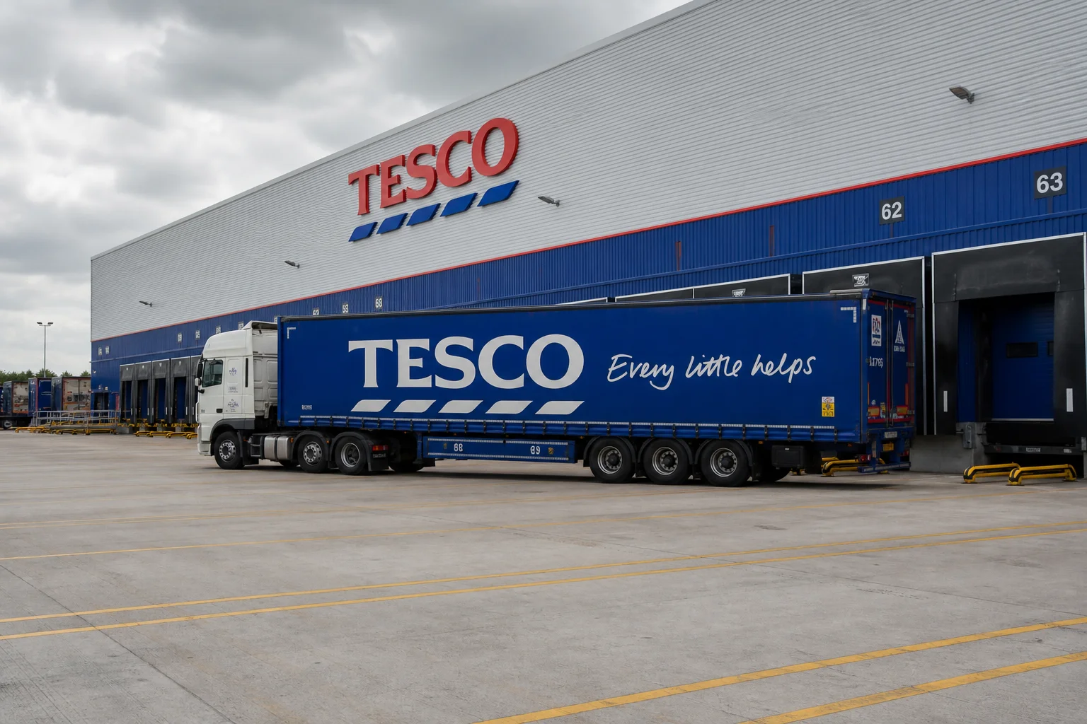 Tesco distribution / delivery location