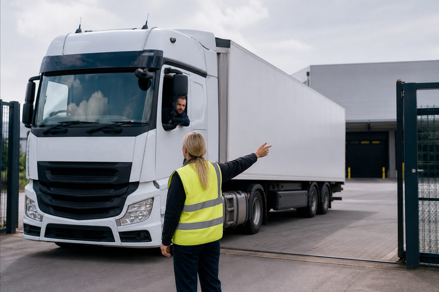 Site Induction and Yard Rules Before You Reverse an HGV