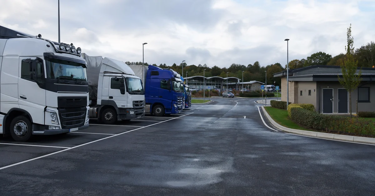 Norton Canes Services (M6 Toll) — HGV Parking